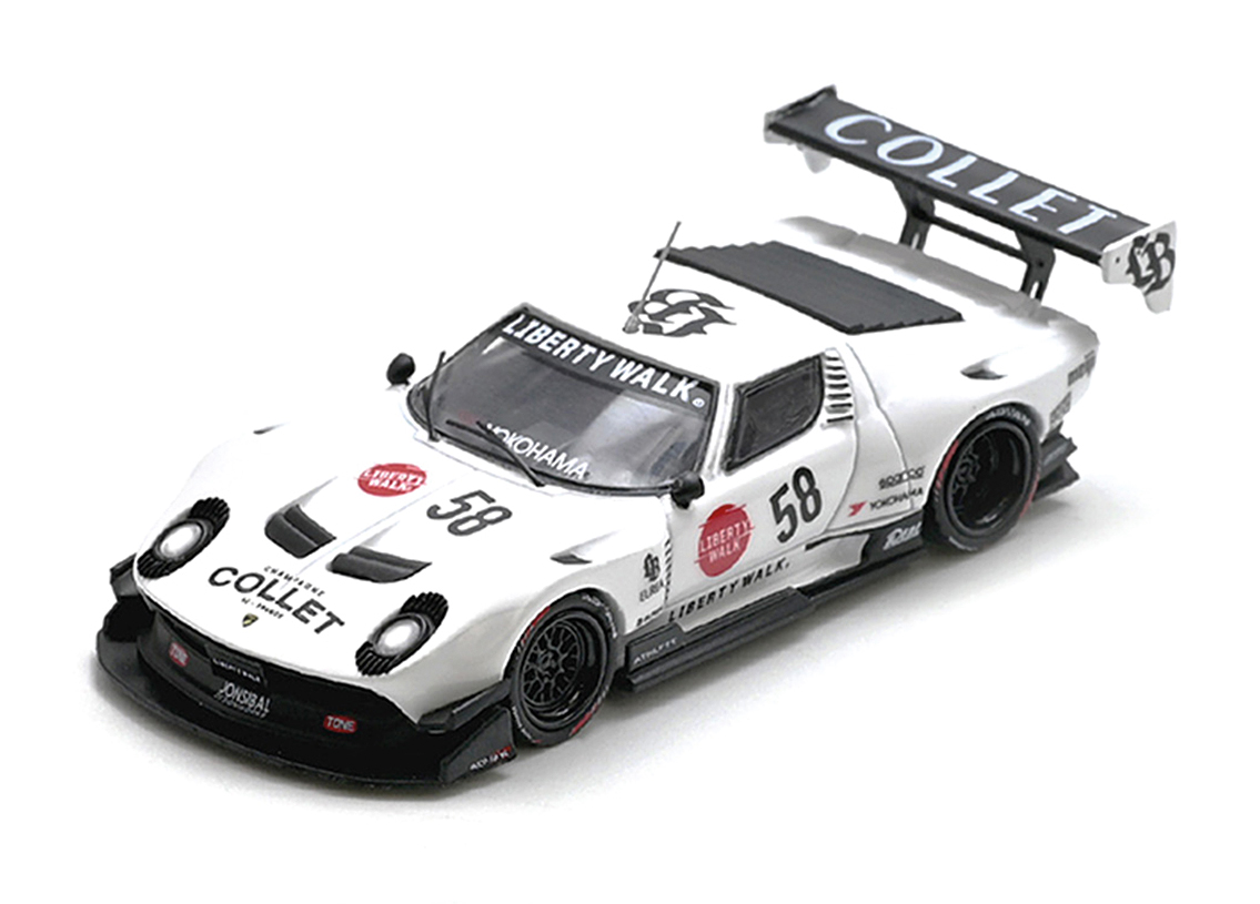 Lamborghini Miura GT LB-Silhouette WORKS - white