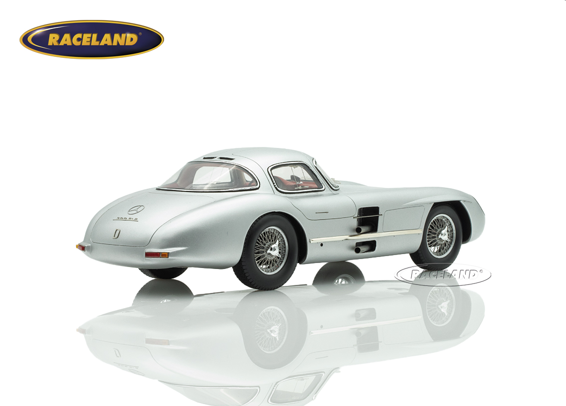 Mercedes-Benz 300 SLR Uhlenhaut Coupe 1955 - silver