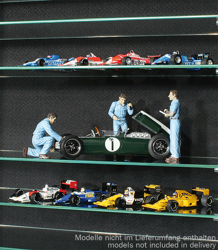 Display cabinet Raceland 100% dustproof display