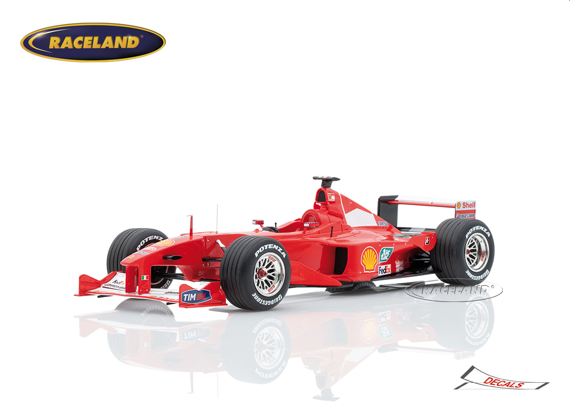 Ferrari F1-2000 V10 F1 Scuderia Ferrari winner Italian GP Monza 2000