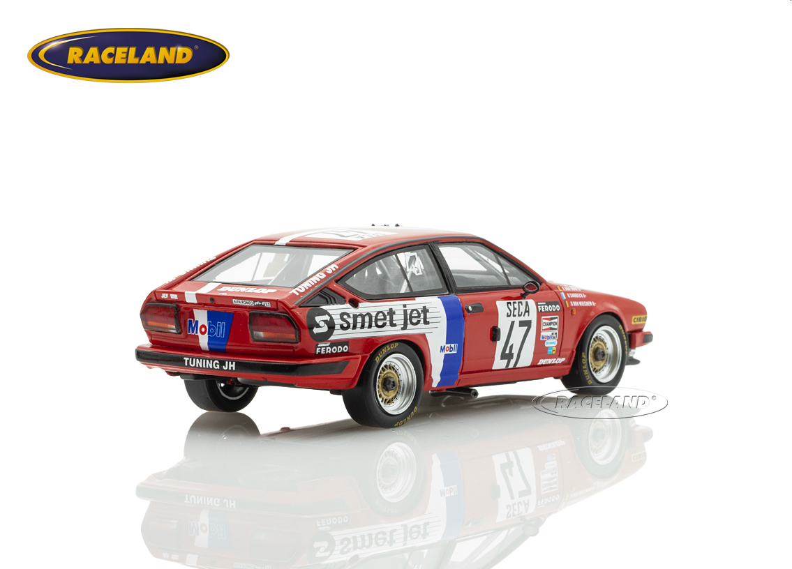 Alfa Romeo GTV6 van Hove Mobil Smet Jet 24H Spa ETCC 1982