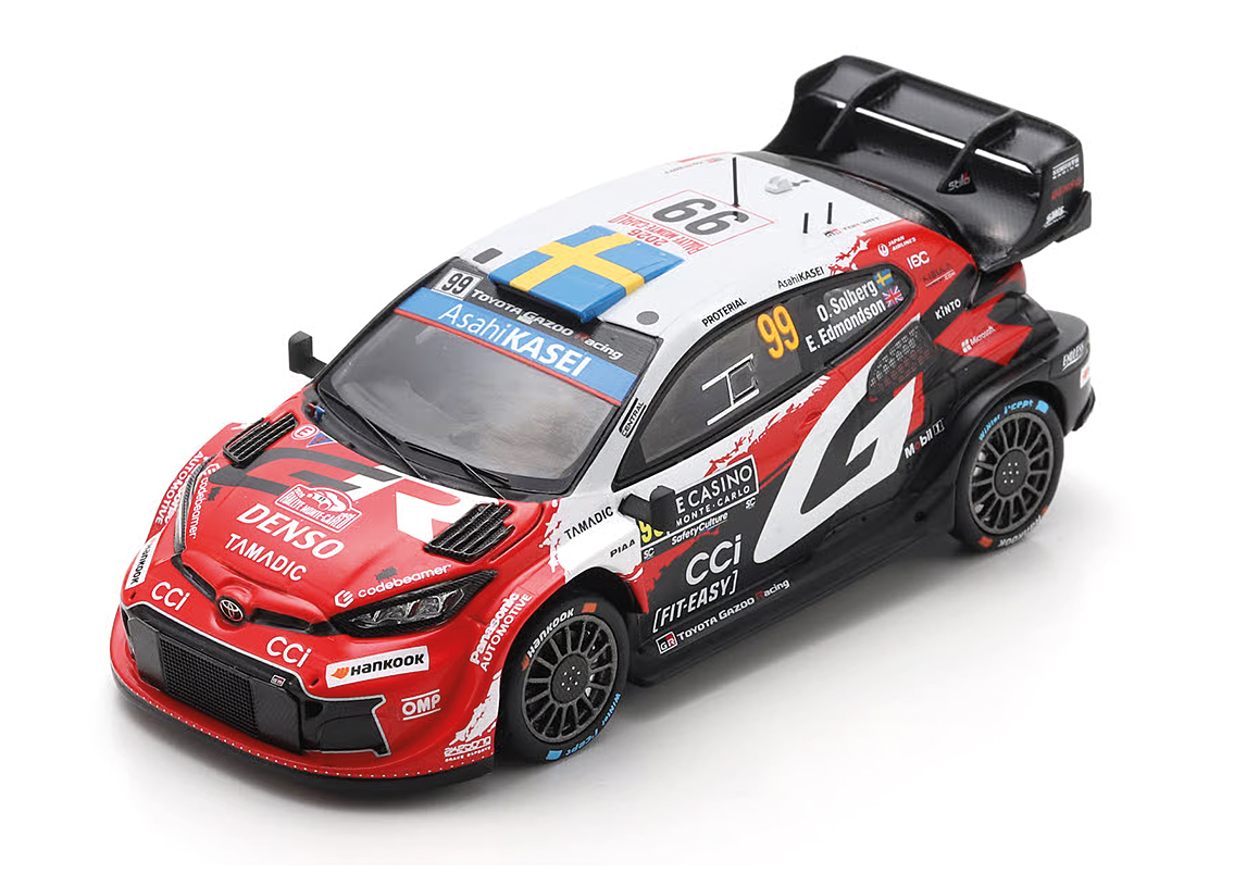 Toyota GR Yaris Rally1 Gazoo Racing WRT winner Rallye Monte Carlo 2026