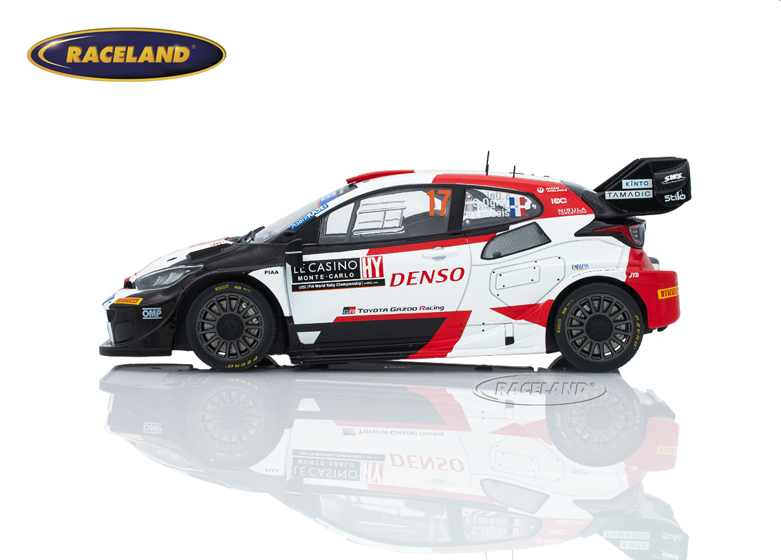 Toyota GR Yaris Rally1 Gazoo Racing WRT winner Rallye Monte Carlo 2023