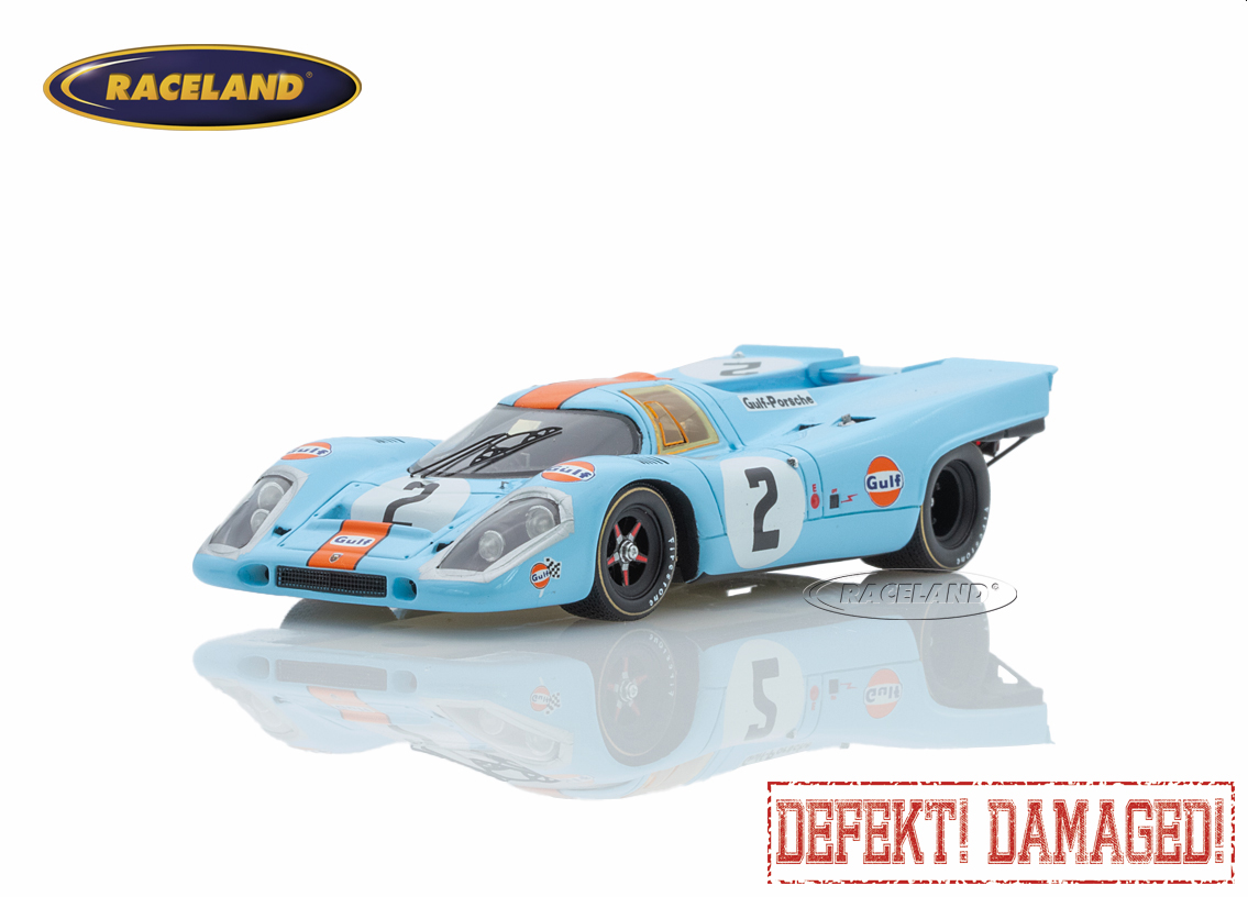 Porsche 917K Gulf John Wyer Automotive Engineering 4° 12H Sebring 1971