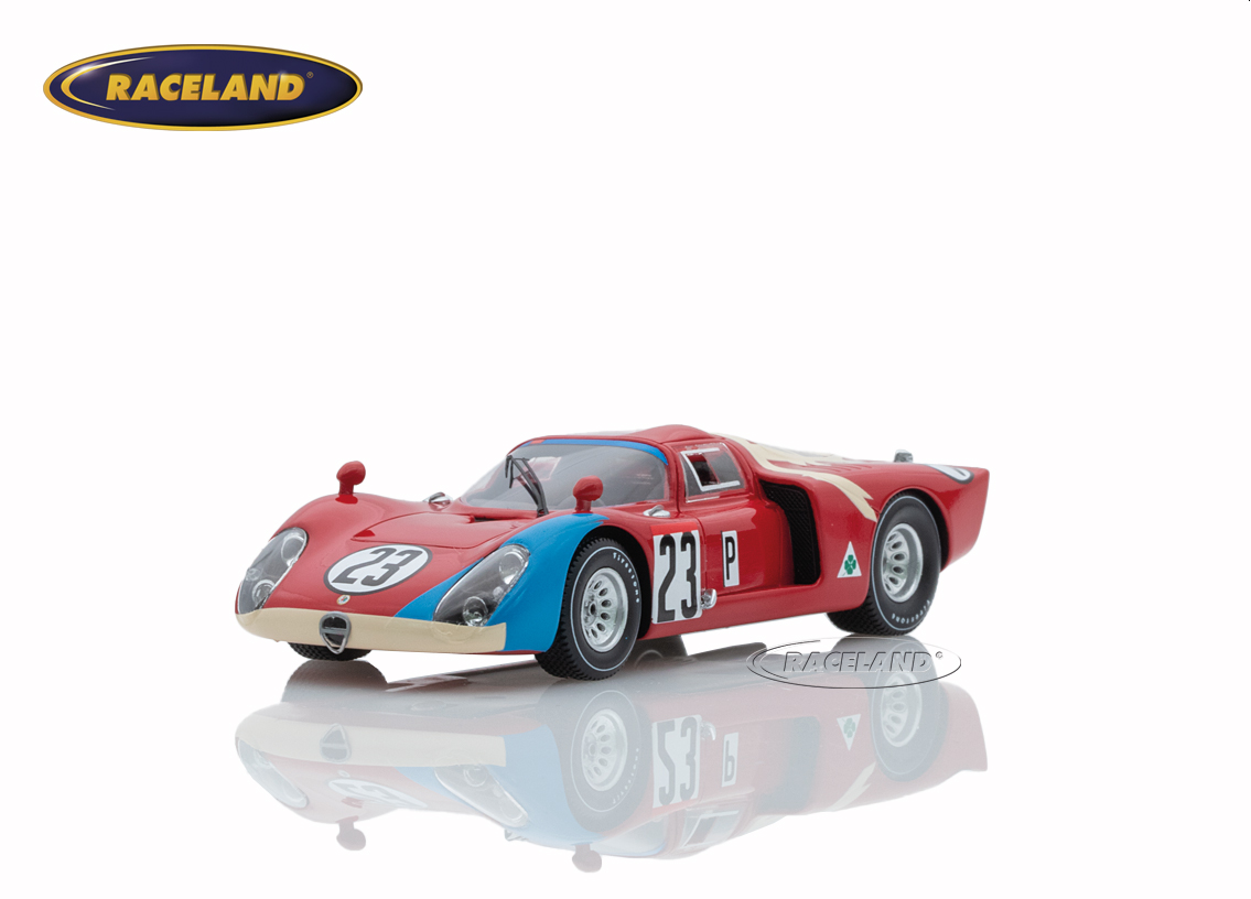 Alfa Romeo T33/2 Autodelta 6° 24H Daytona 1968