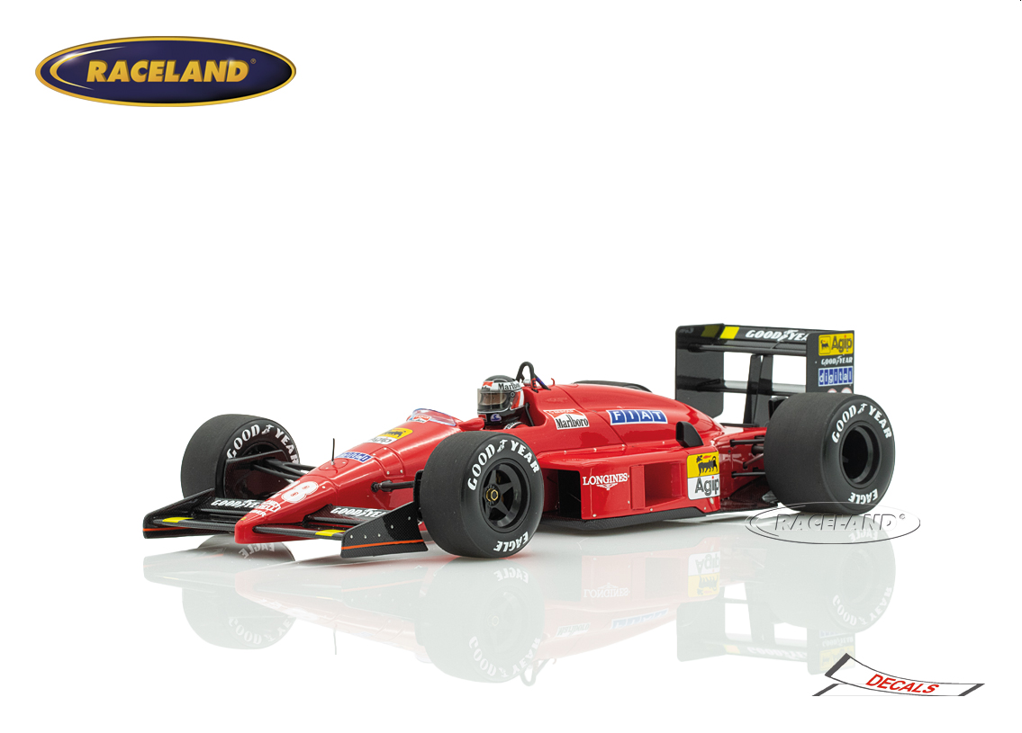 Ferrari F187 V6 Turbo F1 Scuderia Ferrari winner Japanese GP Suzuka 1987