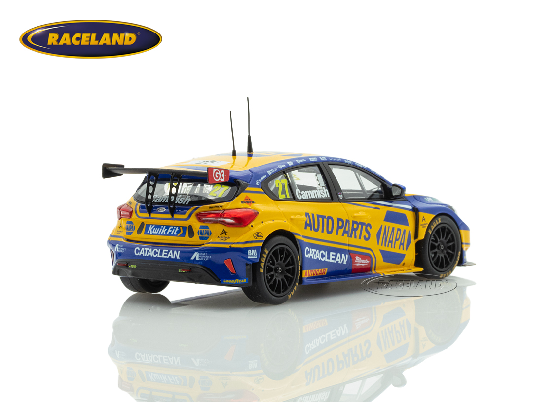 Ford Focus NAPA Racing UK winner race 1 BTCC Snetterton 2025