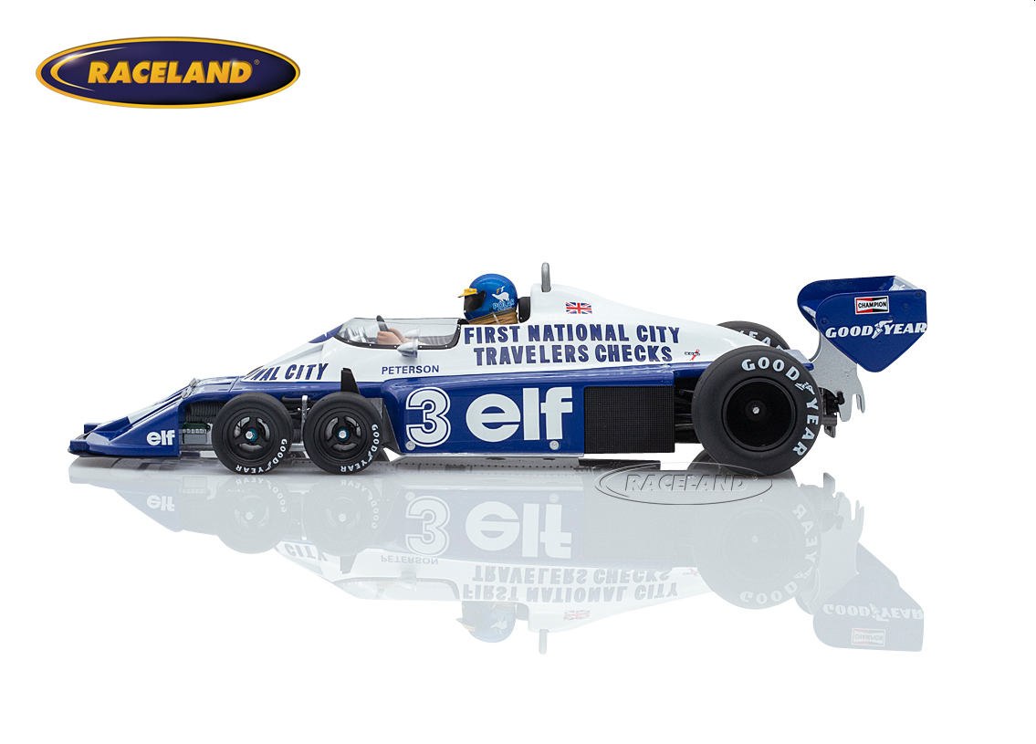 Tyrrell P34 Cosworth V8 sixwheel F1 elf 6° Italian GP 1977