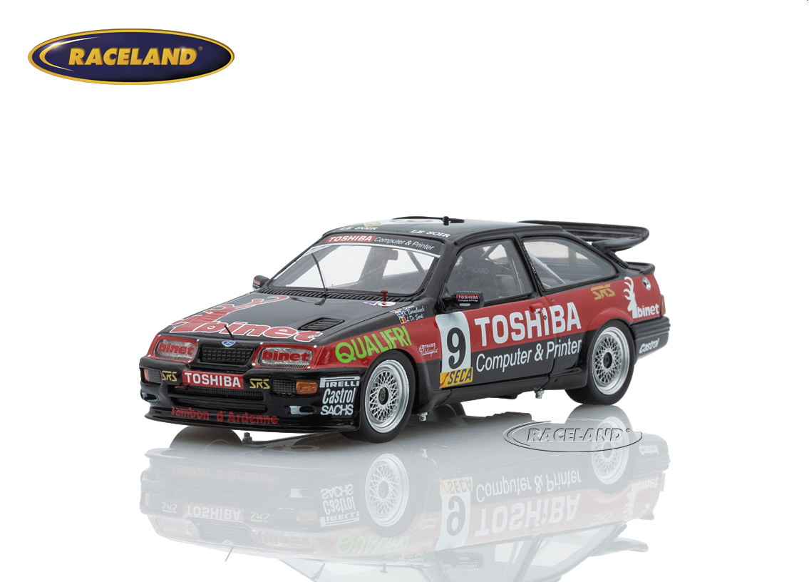 Ford Sierra RS500 Kas Bornebusch Racing Toshiba 4° 24H Spa 1989