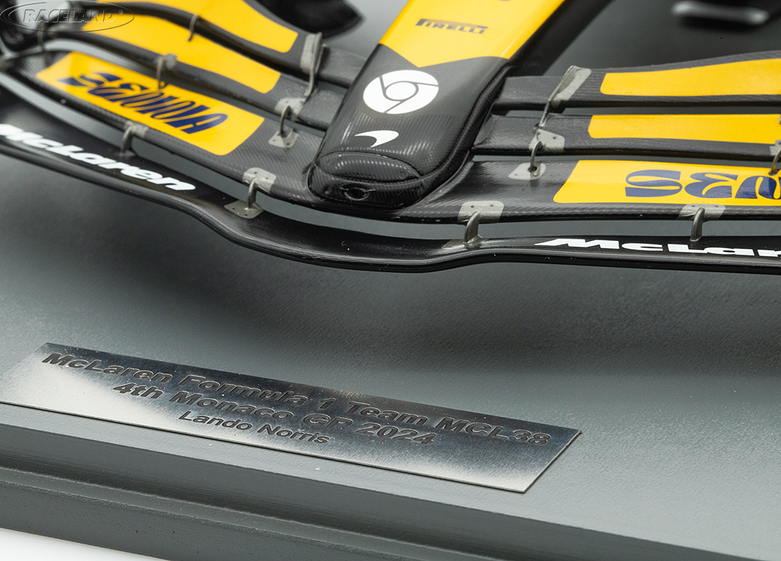 McLaren MCL38 Mercedes F1 Senna Design 4° Monaco GP 2024
