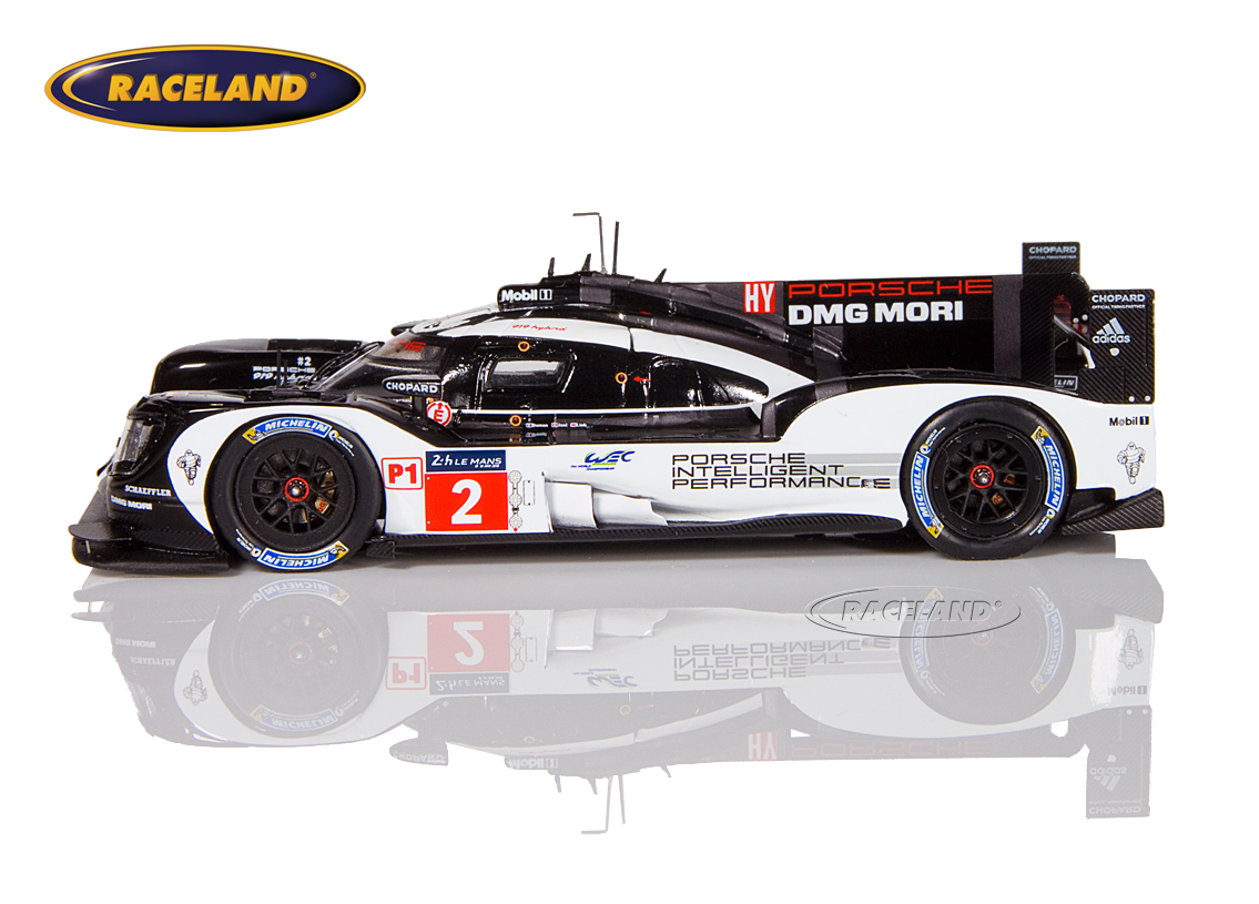 Porsche 919 Hybrid LMP1 Team Porsche winner Le Mans 2016