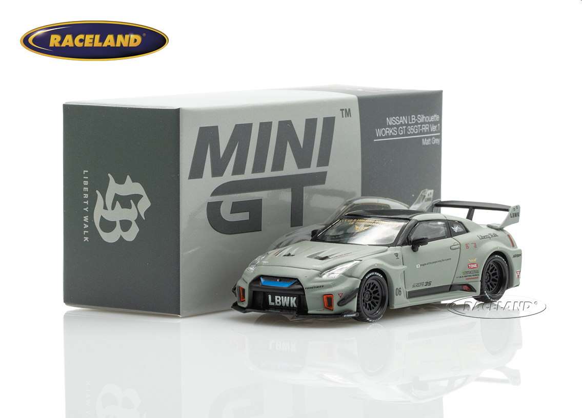 Nissan GT-R R35 LB-Super Silhouette GT-RR VER1 2026 - matt grey