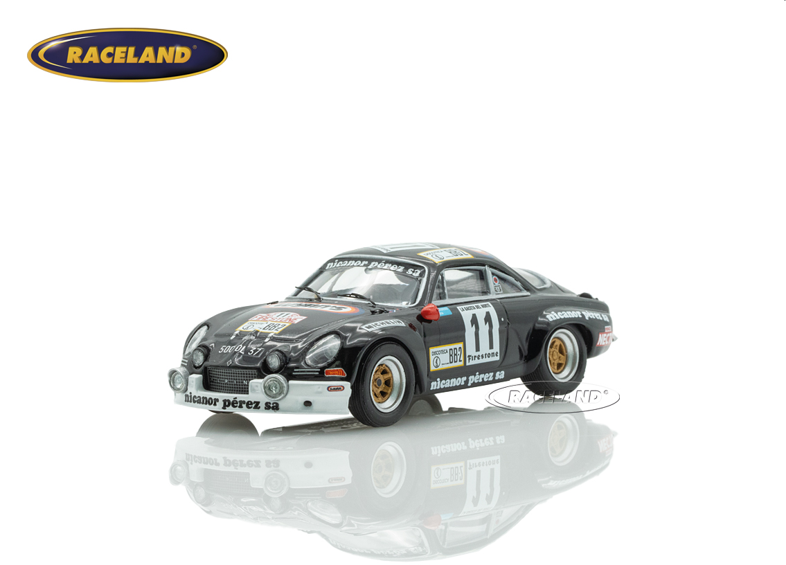 Alpine Renault A110 3° Rallye Firestone 1977