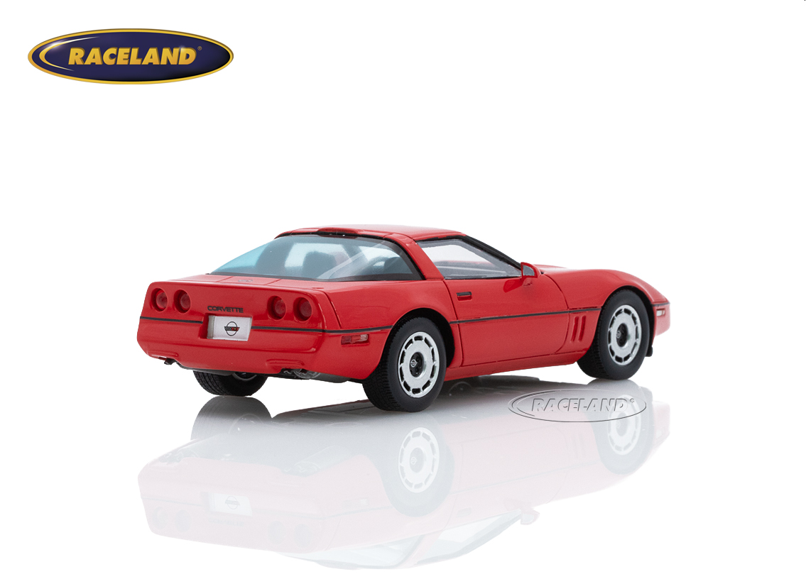 Chevrolet Corvette C4 1984 closed - red