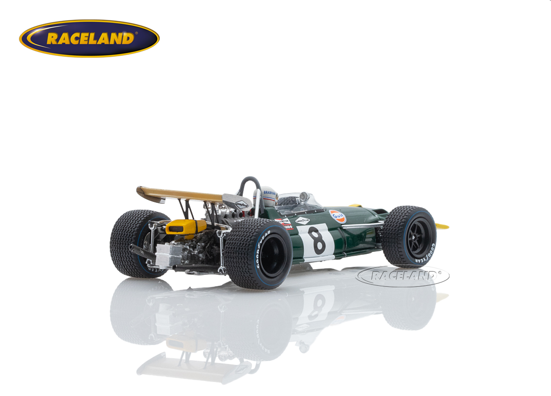Brabham BT26A Cosworth V8 F1 MRD 3° Mexican GP 1969