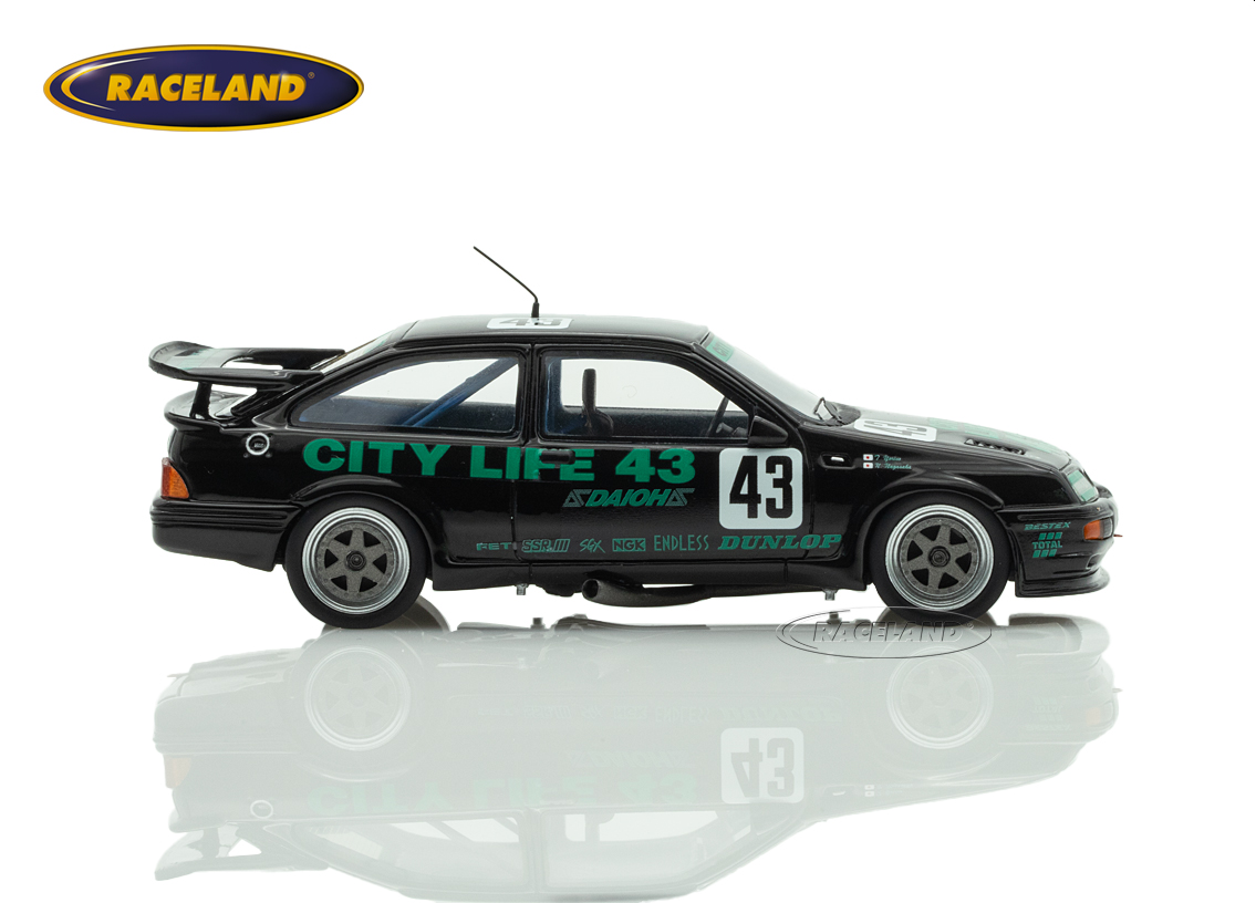 Ford Sierra RS500 Cosworth 7° JTC Tsukuba Race de Nippon 1990