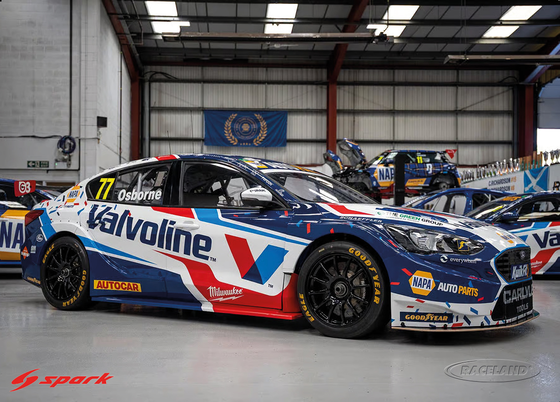 Ford Focus Titanium NAPA Racing UK Donington Park GP BTCC 2026