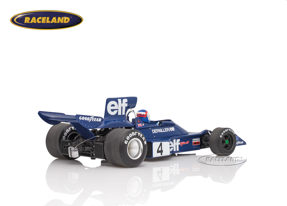 Tyrrell 007 Cosworth V8 F1 Elf Team 2° Swedish GP Anderstorp 1974