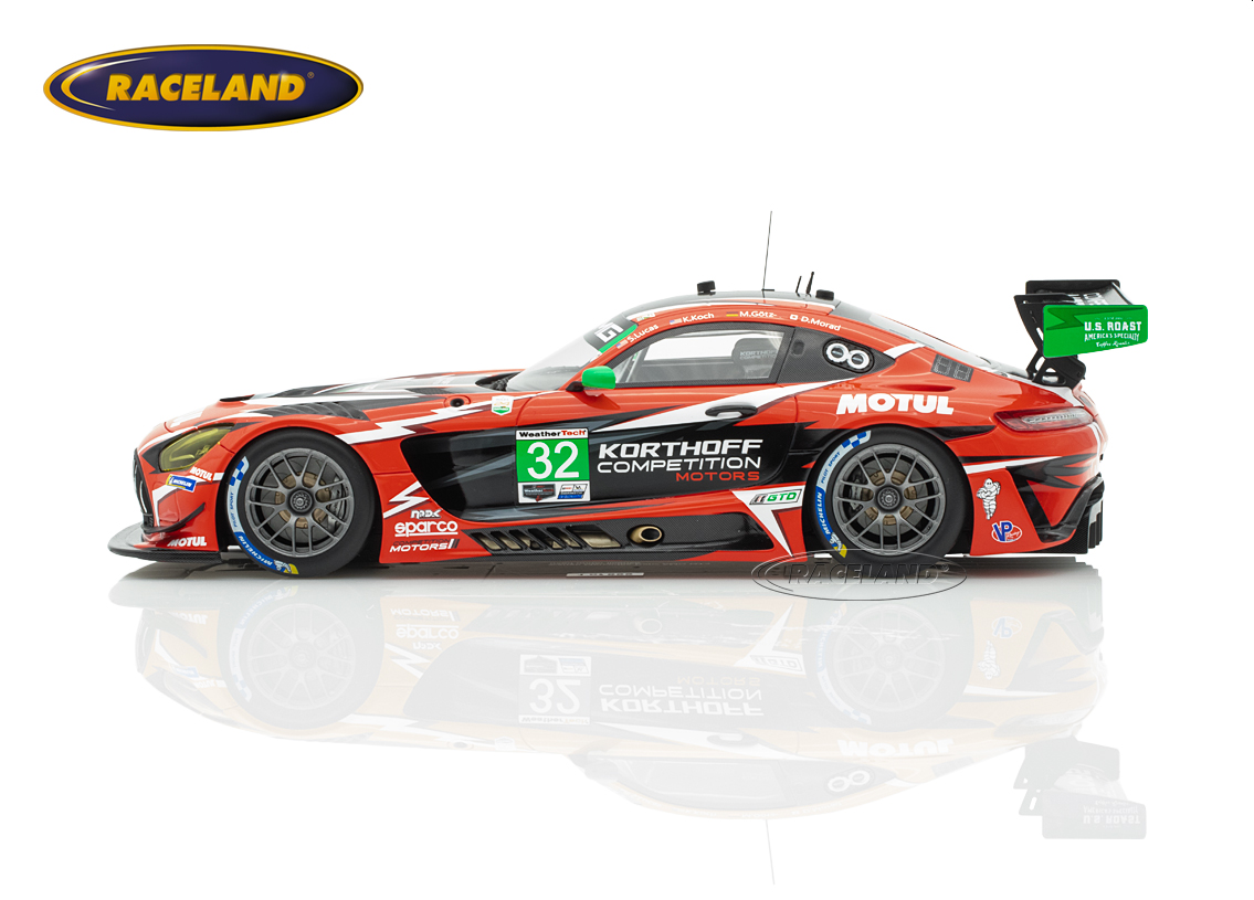 Mercedes AMG GT3 Evo Korthoff Competition 34° Daytona 24H IMSA 2025