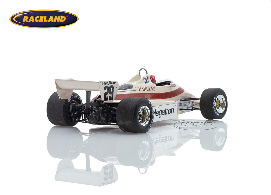 Arrows A6 Cosworth V8 F1 Barclay 11° US GP East Detroit 1983