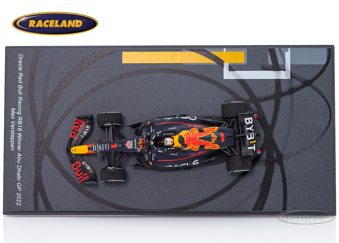 Red Bull RB18 Oracle F1 winner Abu Dhabi GP World Champion 2022
