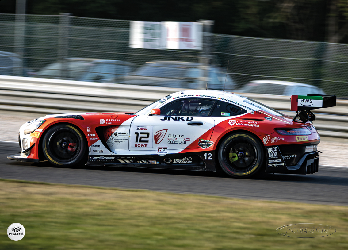 Mercedes AMG GT3 EVO GetSpeed Team Dubai 47° Spa 24H 2026