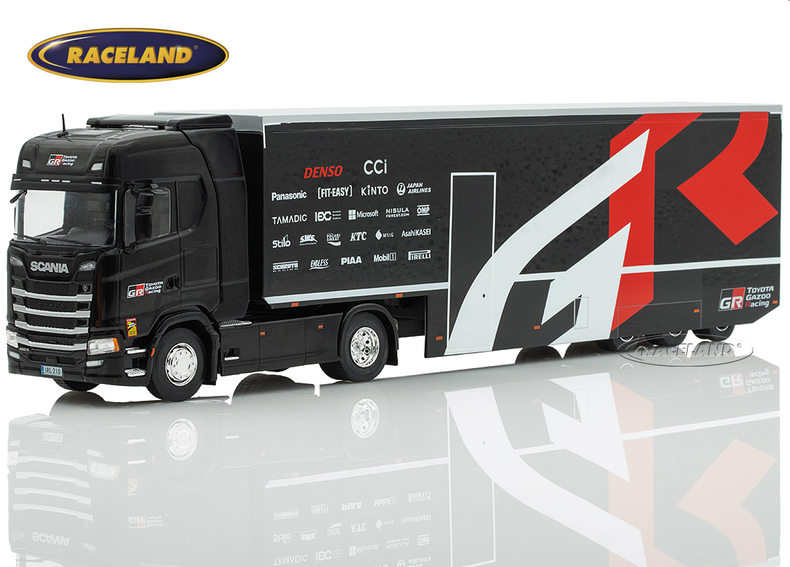 Scania S-Series Toyota GR Racing Team race car carrier 2024