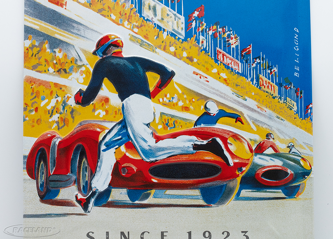 Tin sign Le Mans 24H 30 x 40cm