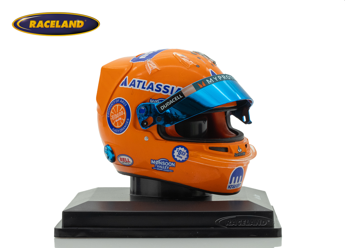 Helmet Team Williams Atlassian Racing Miami GP 2025