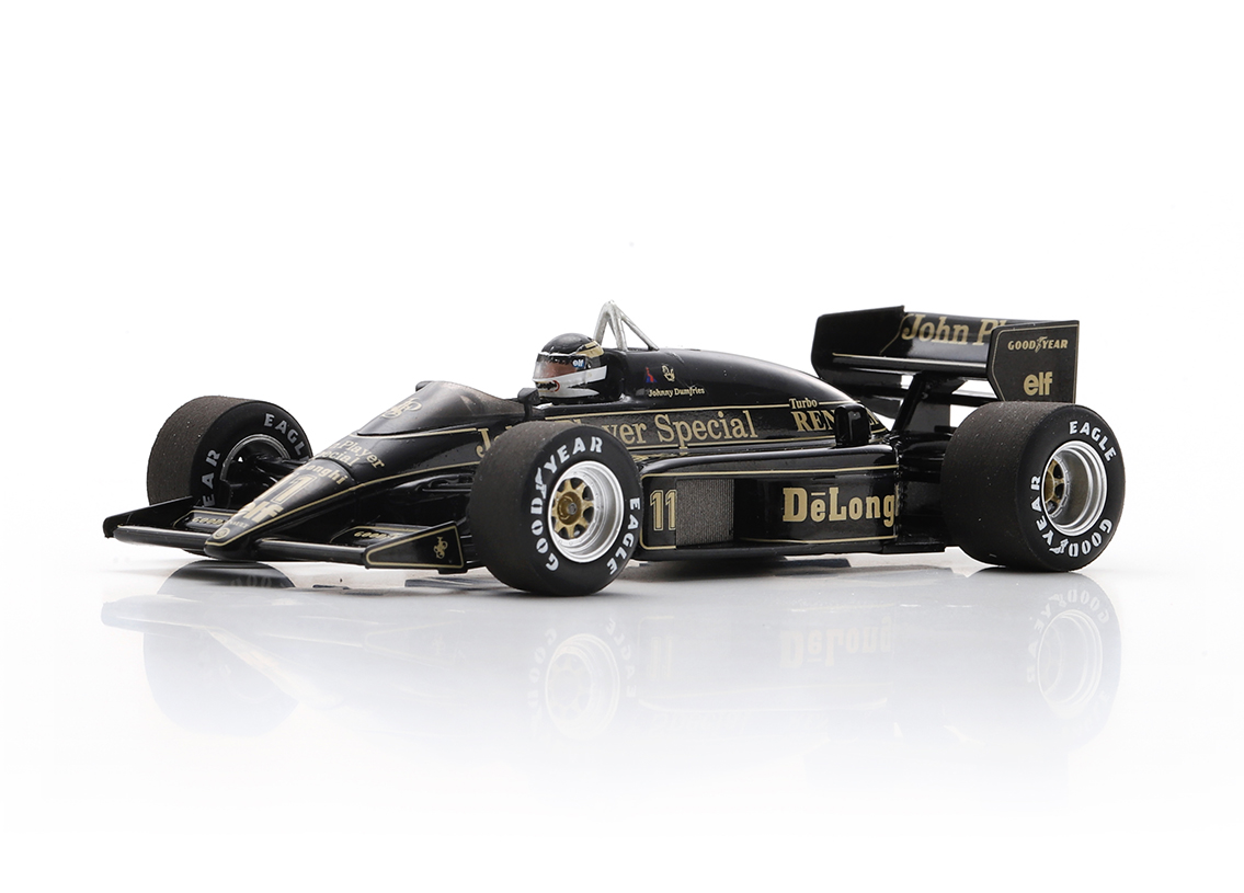 Lotus 98T Renault V6 F1 JPS Team 5° Hungarian GP Hungaroring 1986