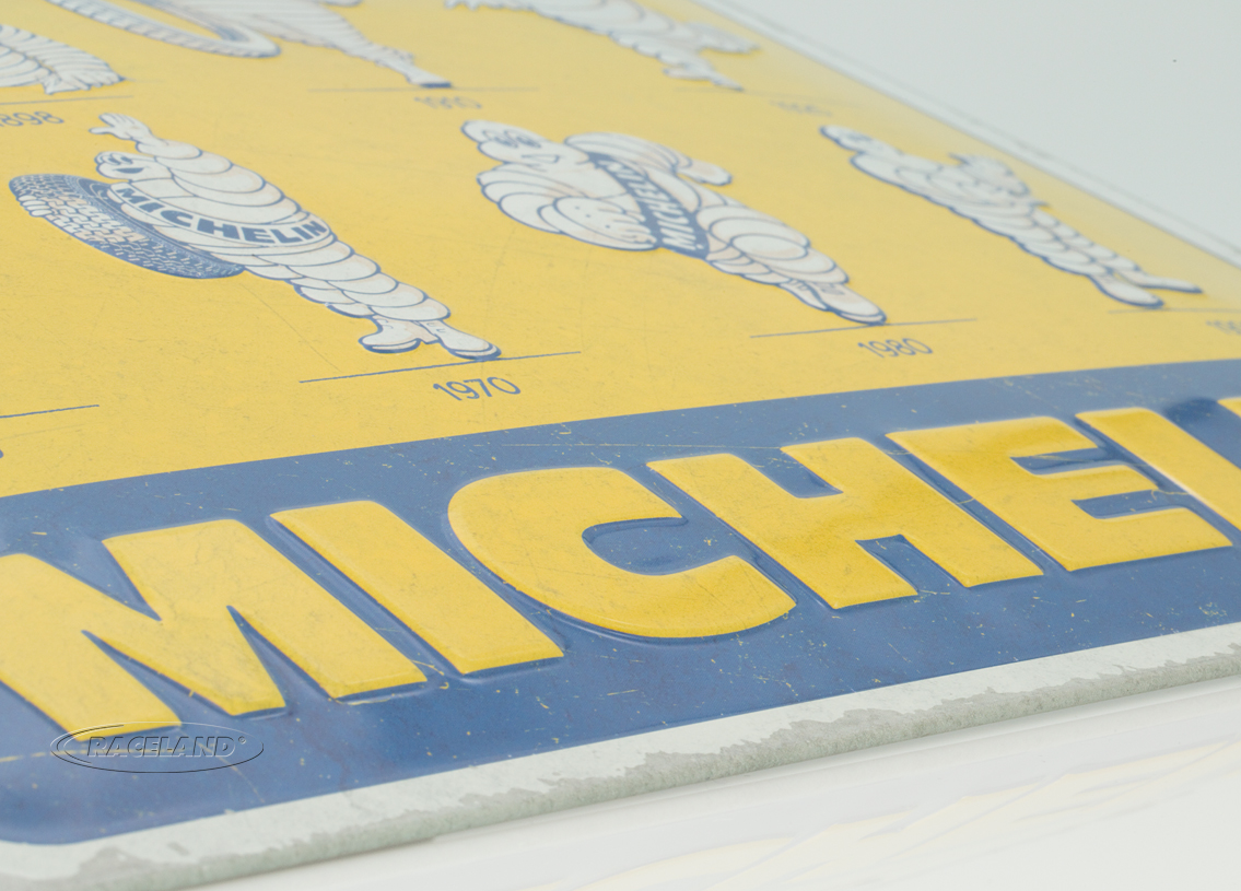 tin sign Michelin Logo Evolution 30 x 40cm