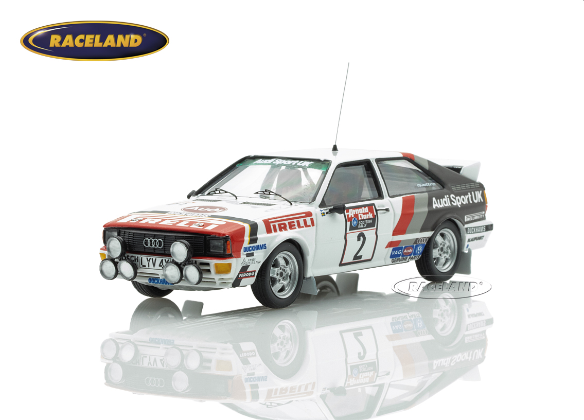Audi Quattro Audi Sport UK winner Scottish Rallye 1982