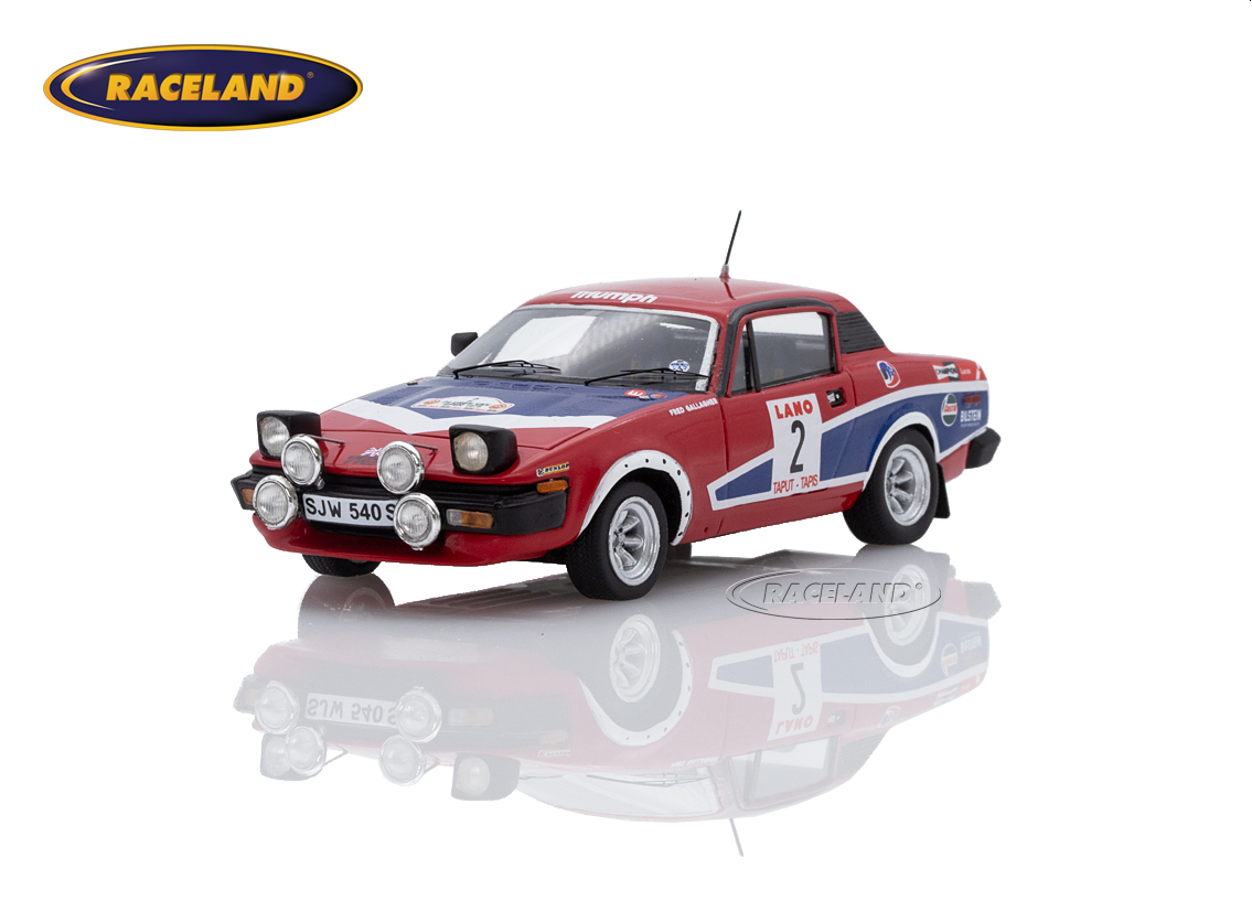 Triumph TR7 V8 British Leyland Cars winner Rallye Ypres 1978