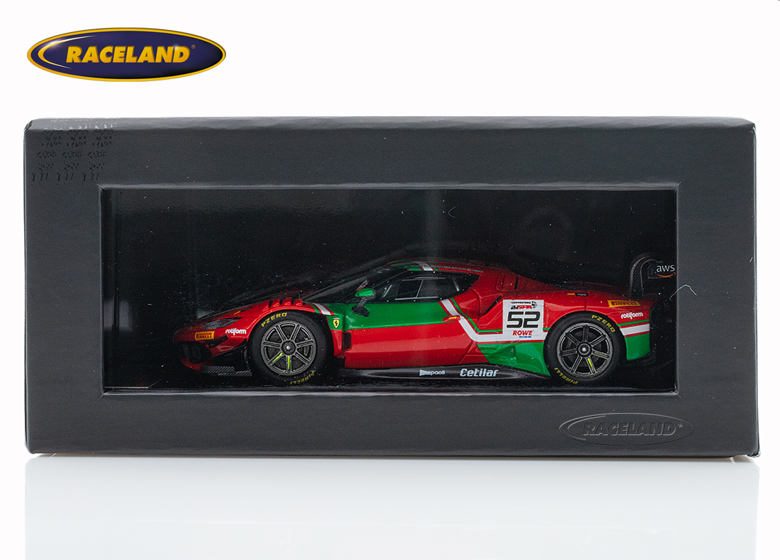 Ferrari 296 GT3 AF Corse 13° 24H Spa 2024 2° Bronze Cup