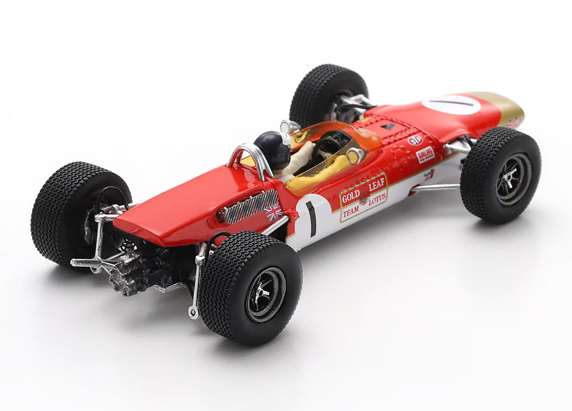 Lotus 48 Cosworth FVA F2 Gold Leaf Team Barcelona GP Montjuic 1968