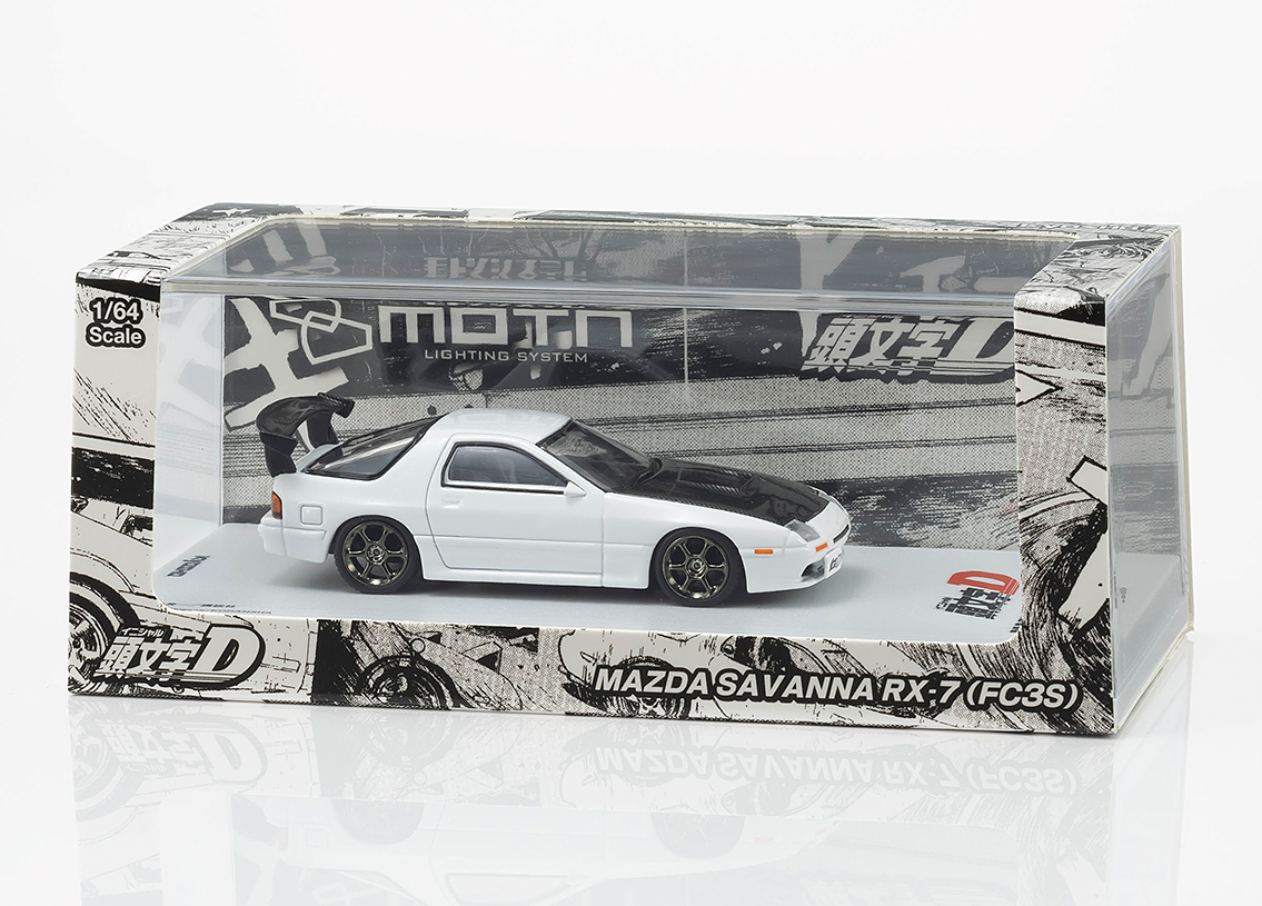 Mazda Savanna RX-7 (FC) Initial D 1995 with LED front and rear lights