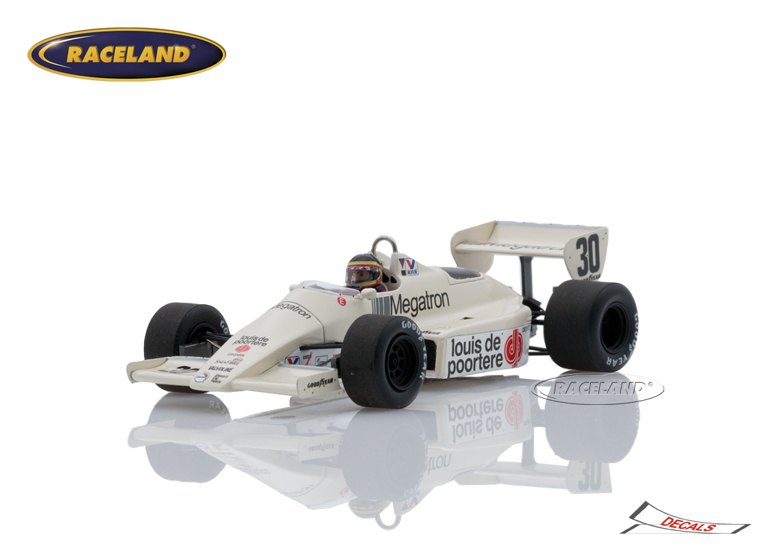 Arrows A6 Cosworth V8 F1 Arrows Racing 7° GP USA East Detroit 1983