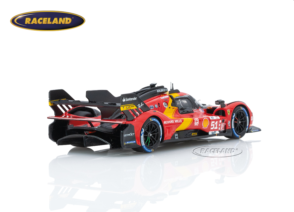 Ferrari 499P LMH Team Ferrari AF Corse winner Le Mans 2023