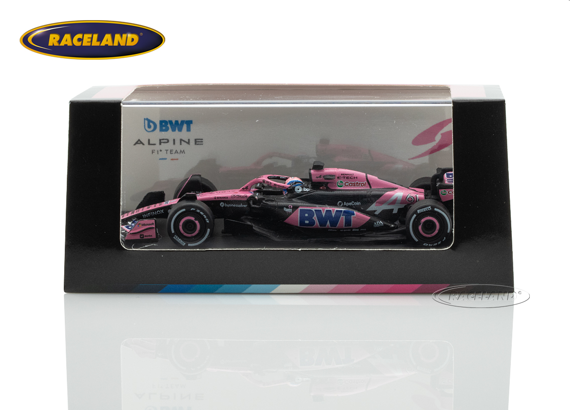 Alpine A524 Renault F1 BWT 15° Abu Dhabi GP 2024