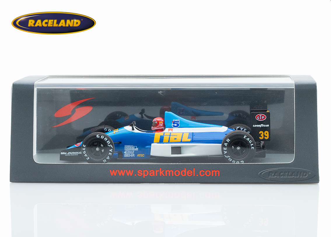Rial ARC2 Cosworth V8 F1 Belgian GP 1989