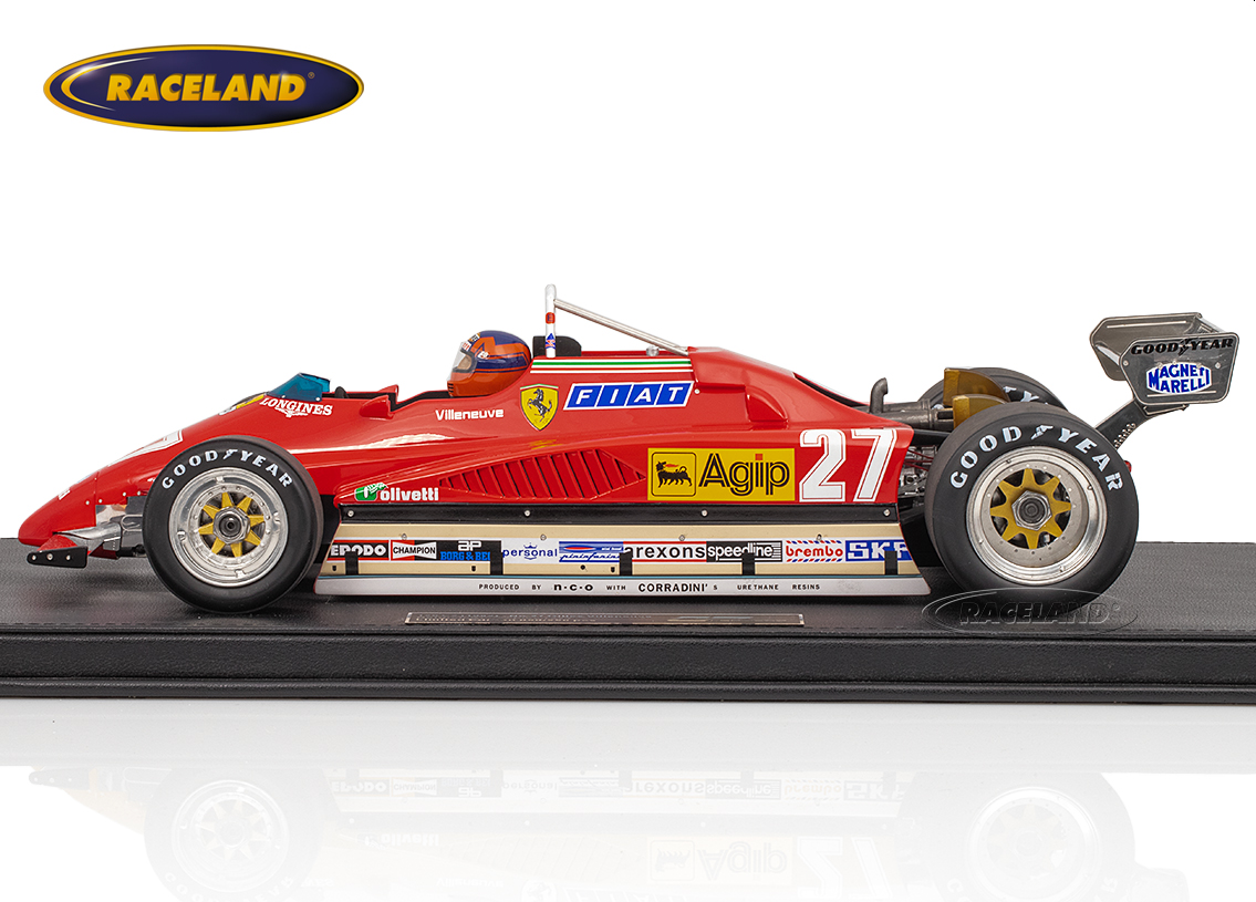Ferrari 126C2 F1 Scuderia Ferrari Belgian GP Zolder 1982