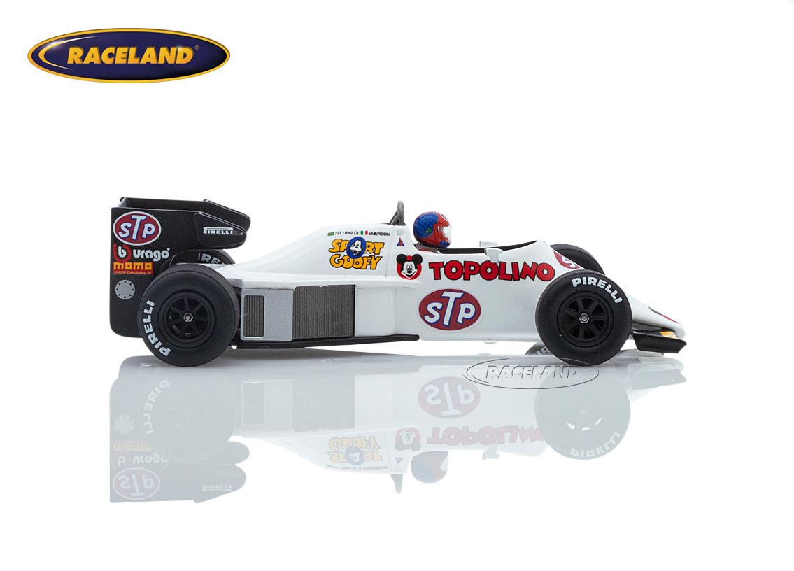 Spirit 101 Hart Turbo F1 Topolino STP F1 tests Jacarepuaguá Brasil 1984