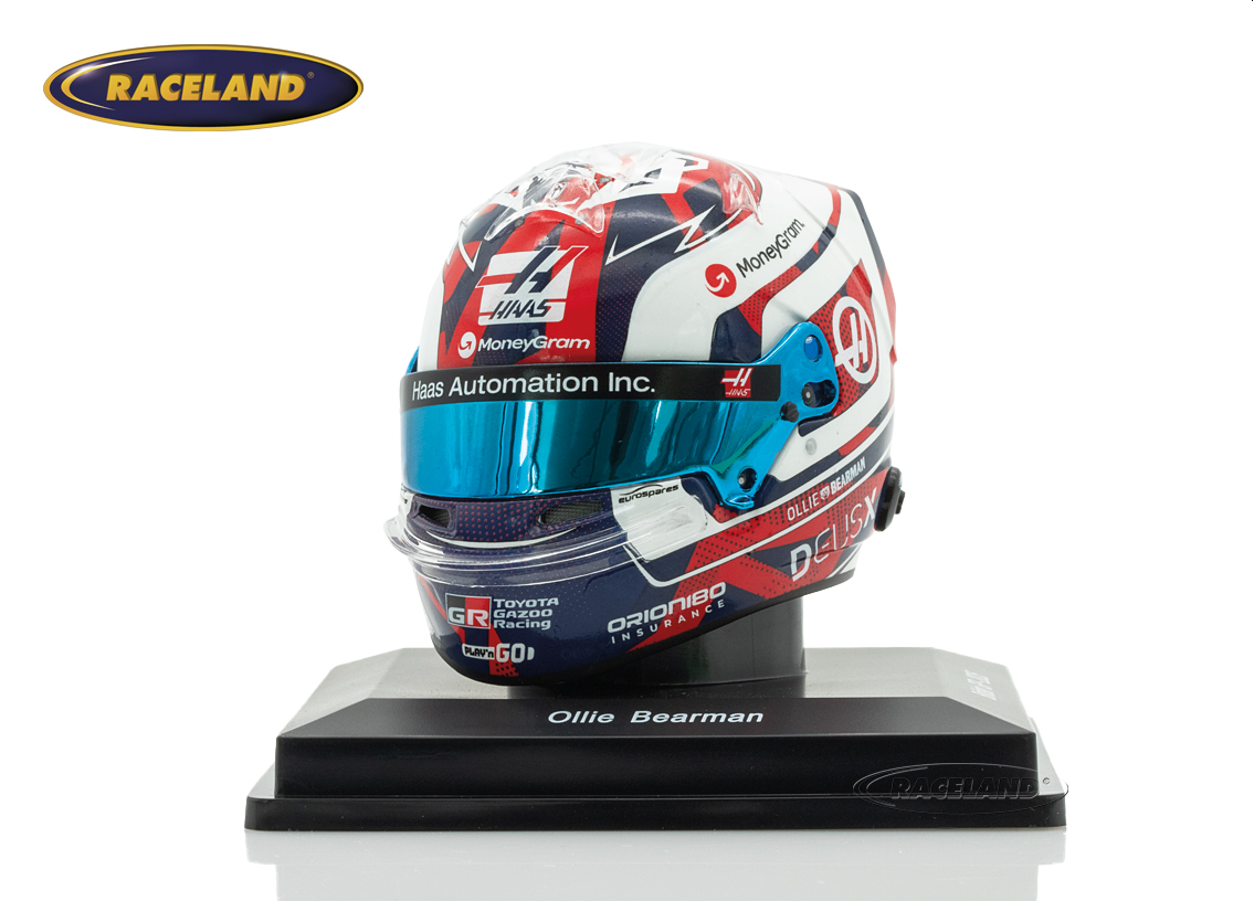 Helmet Team Haas Moneygram F1 British GP 2025