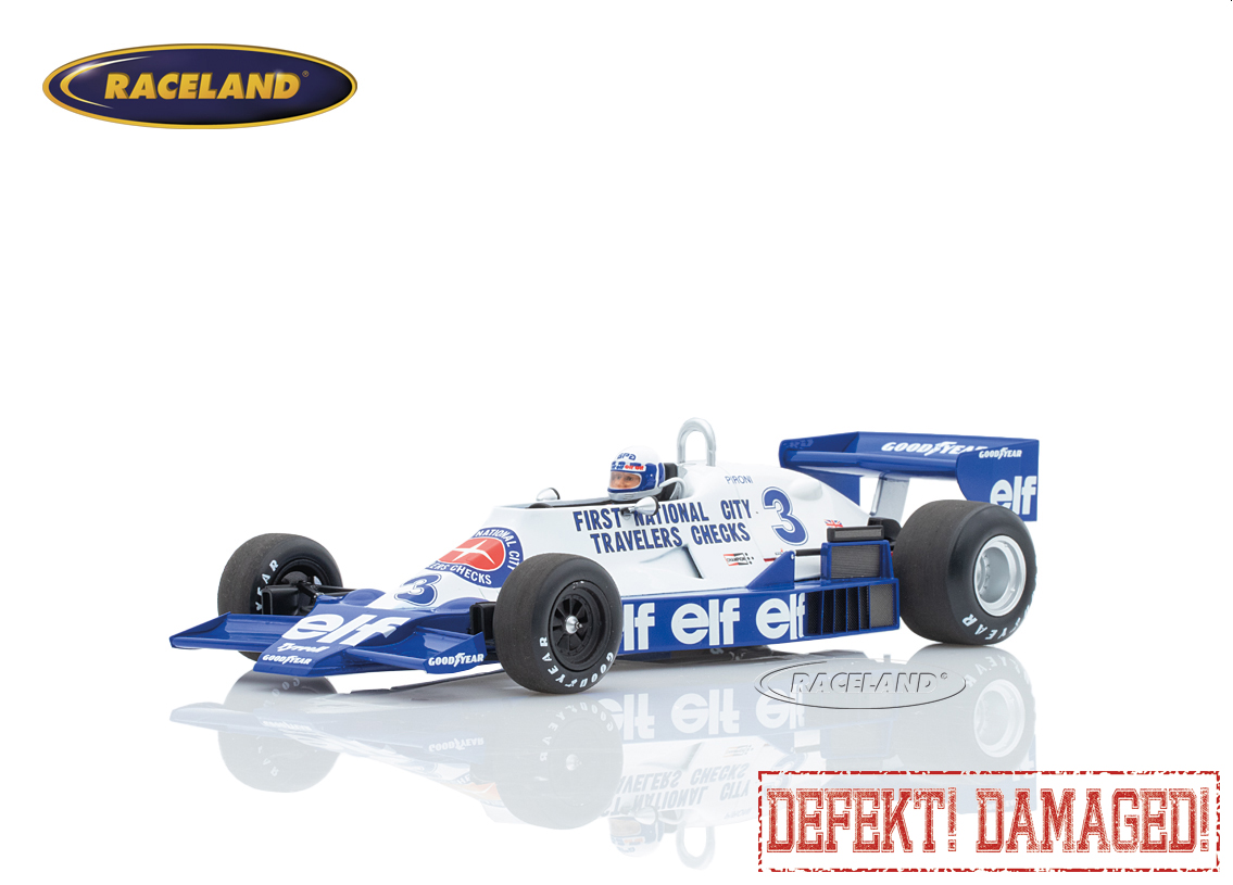 Tyrrell 008 Cosworth V8 F1 elf Team Tyrrell 5° Monaco GP 1978