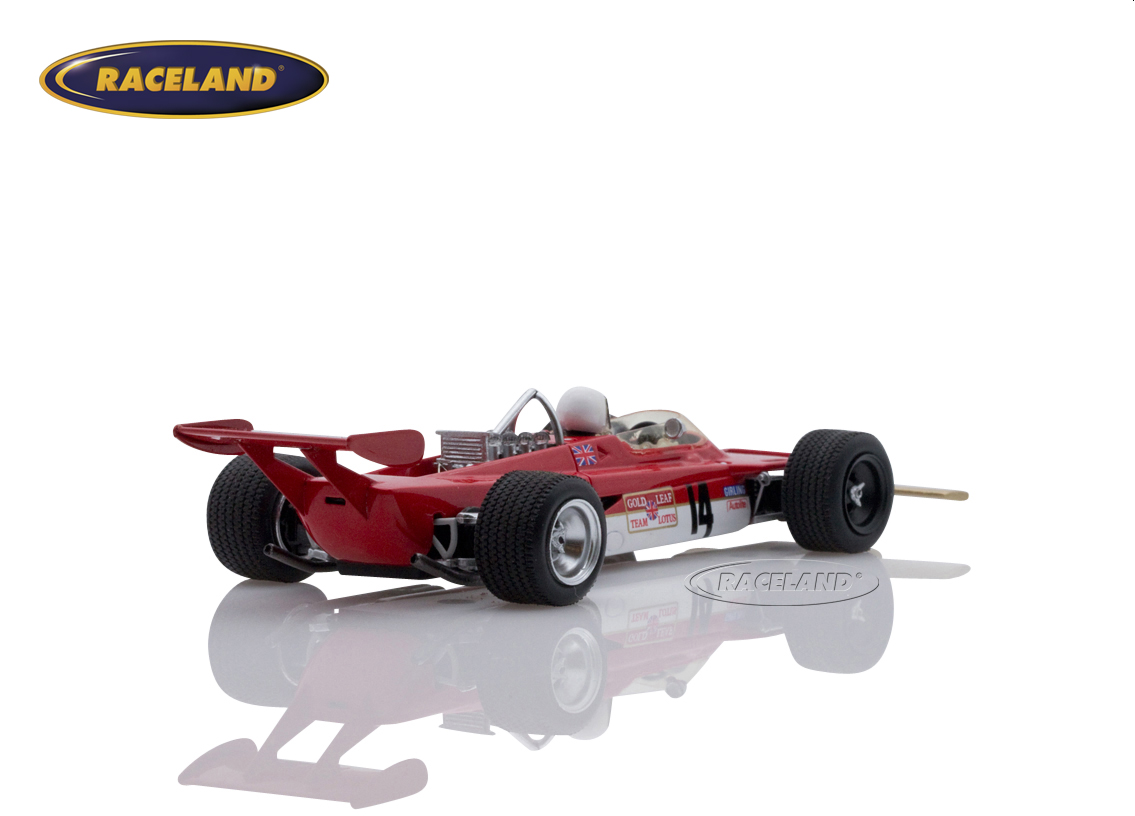 Lotus 63 Cosworth V8 F1 Gold Leaf French GP Clermont-Ferrand 1969