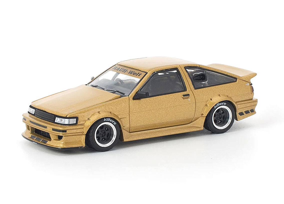 Toyota AE86 RWB - gold
