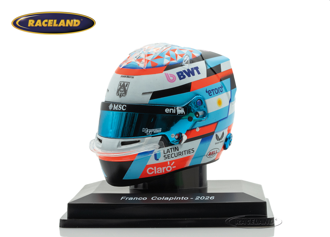 Helmet F1 Team BWT Alpine 2026
