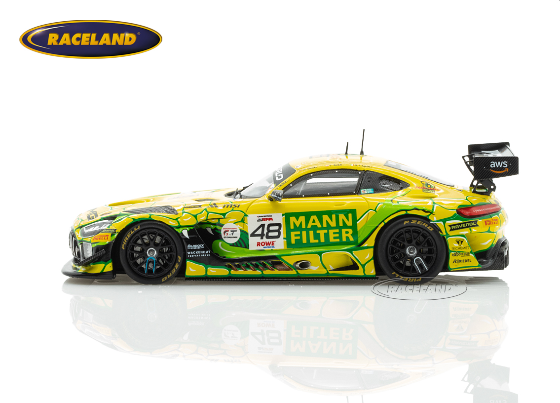 Mercedes AMG GT3 EVO Team MANN Filter 10° Spa 24H 2025