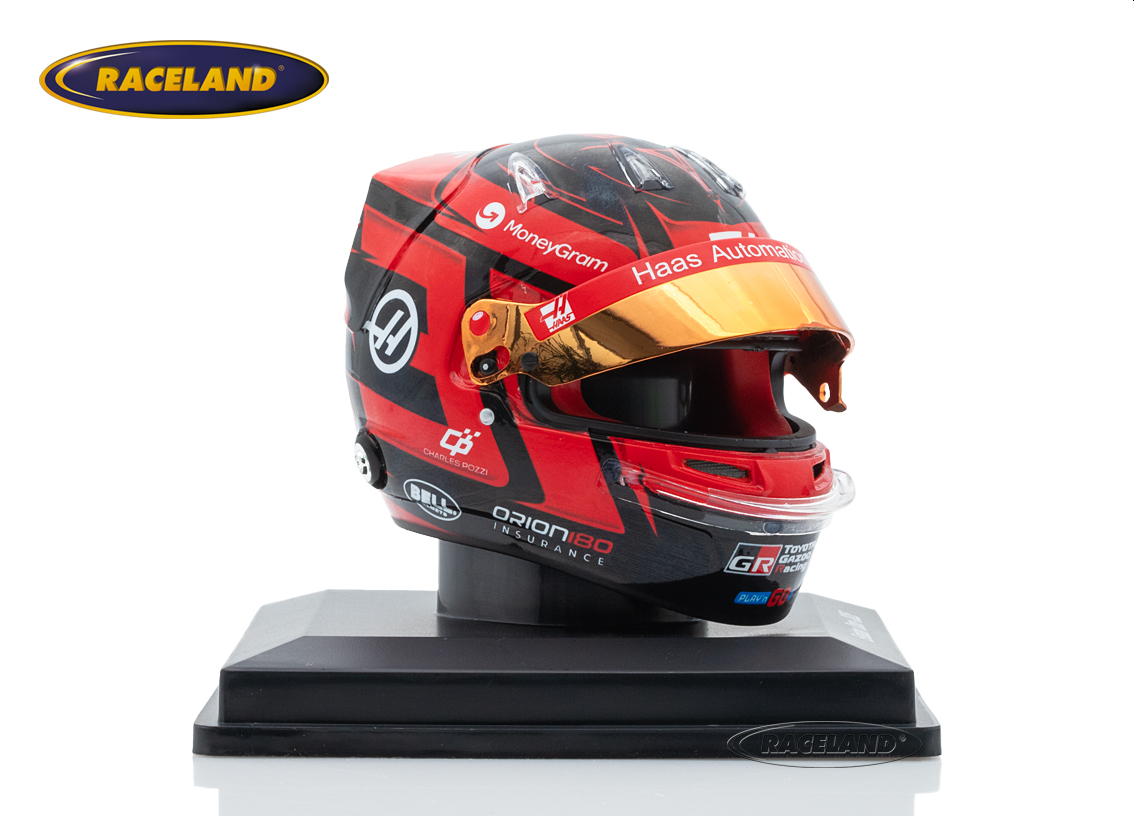 Helmet F1 Team Haas MoneyGram 2025