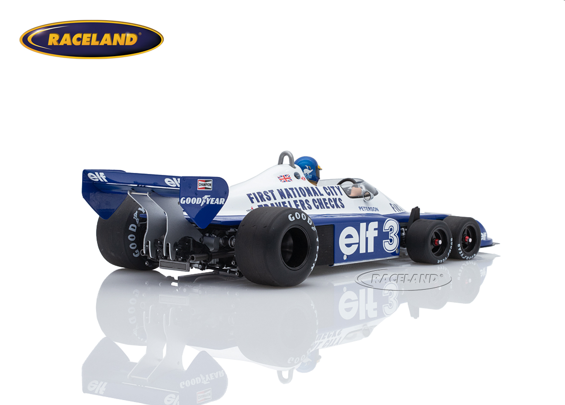 Tyrrell P34 Cosworth V8 sixwheel F1 elf 6° Italian GP 1977